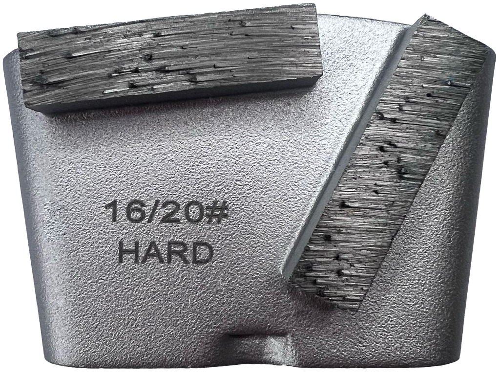 BHTC-16H2: 12 x Hard style HTC 16 grit 2 segments