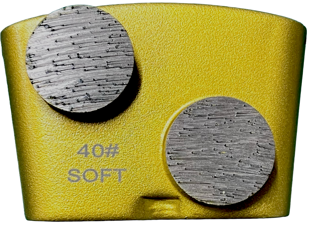 BHTC-40S2: 12 x Soft style HTC 40 grit 2 segments