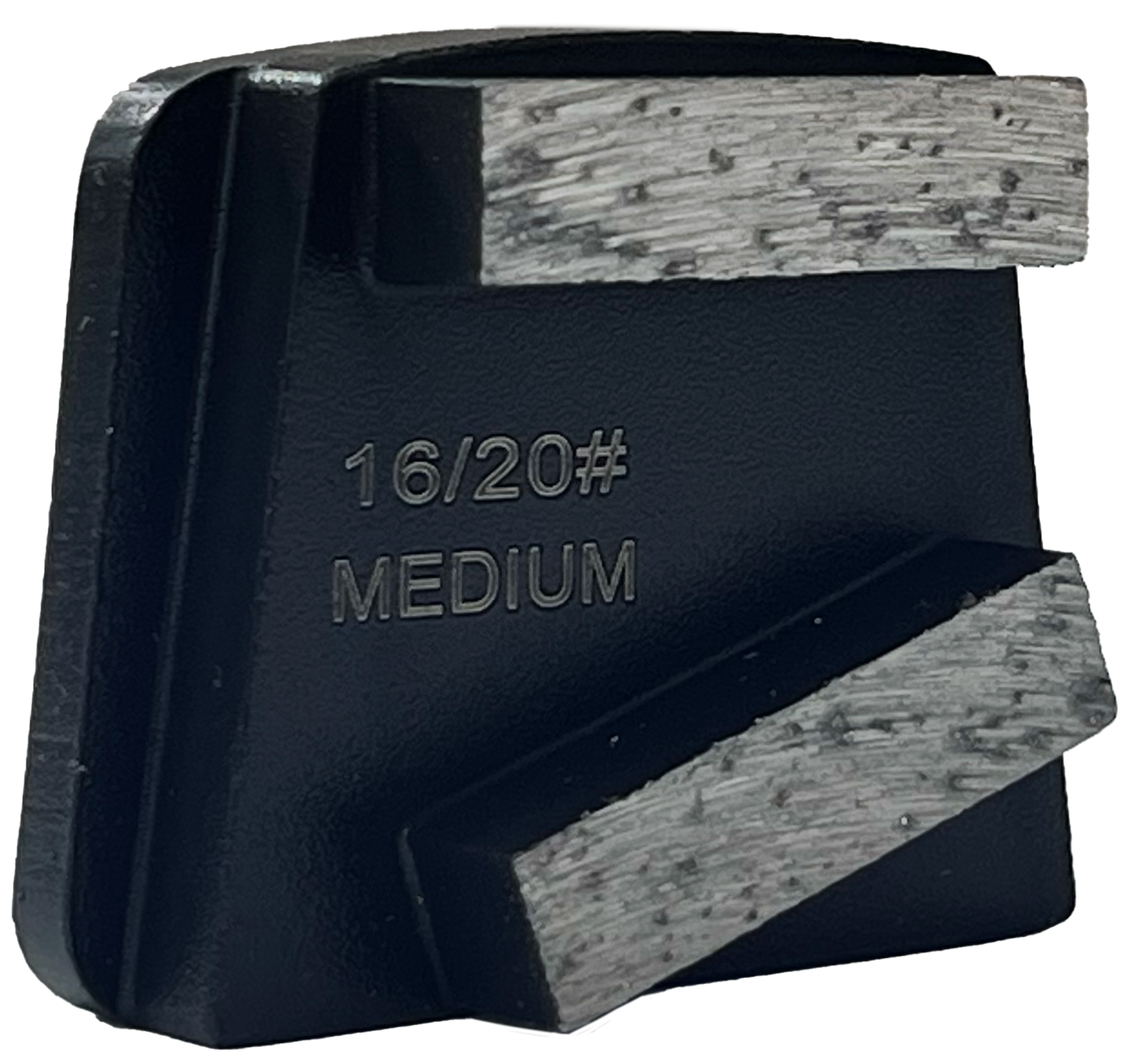 B16M2RT: 9 x Medium 16 Grit 2 Seg. Rect. Premium