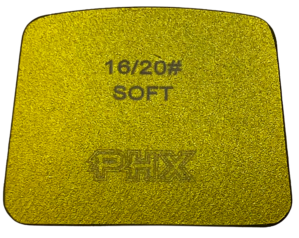 B12-16S2RT: 4 x Soft 16 Grit 2 Seg. Premium