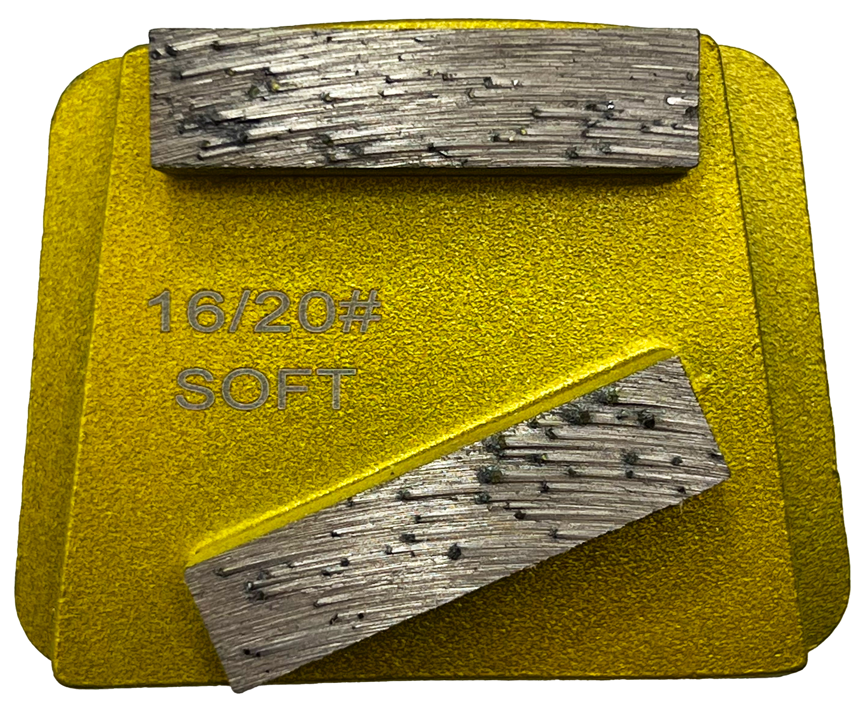 B12-16S2RT: 4 x Soft 16 Grit 2 Seg. Premium