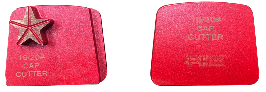 B16STAR1: 9 x Étoile 16 Grit 1 Seg