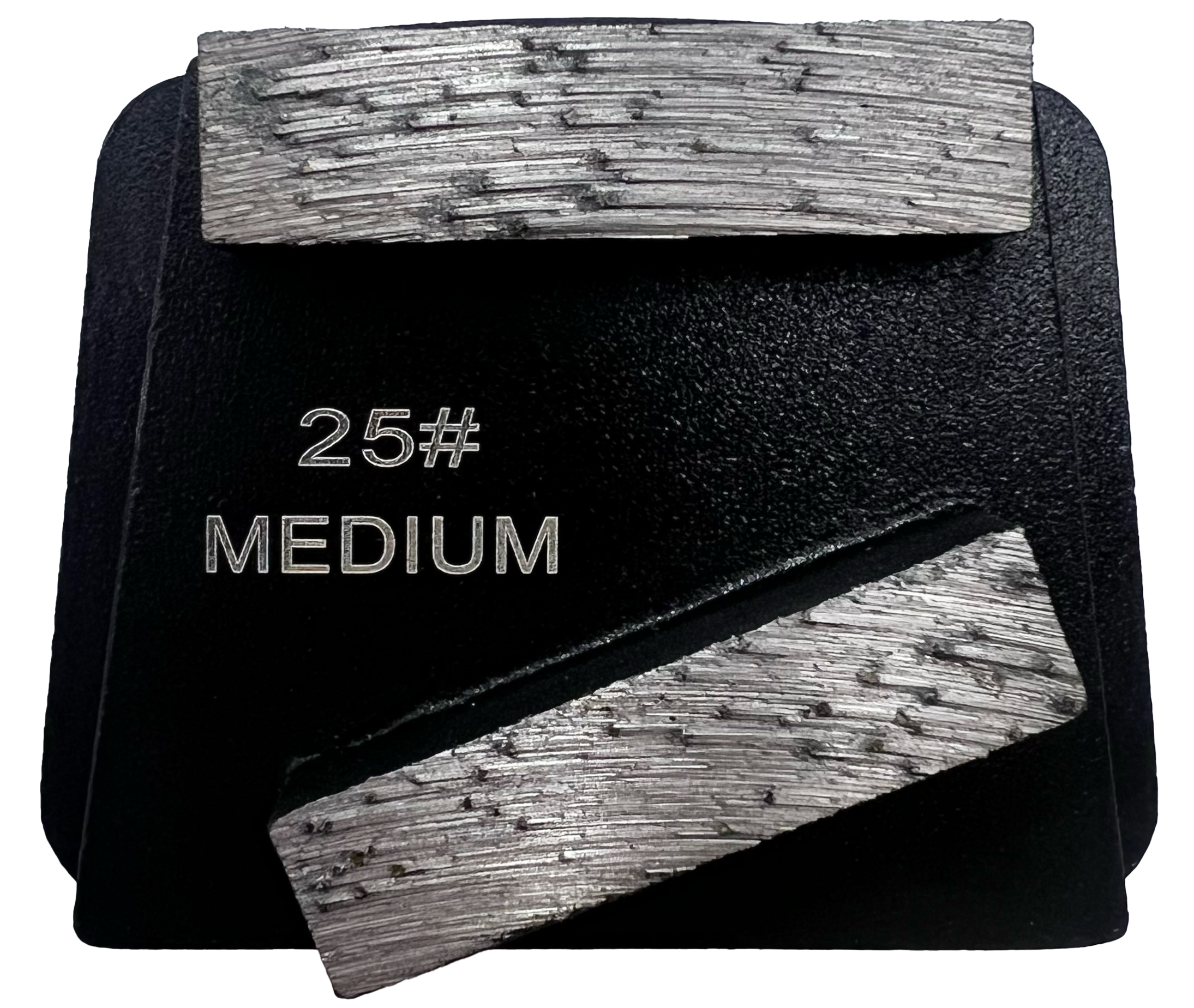 B25M2RT: 9 x Medium 25 Grit 2 Seg. Premium