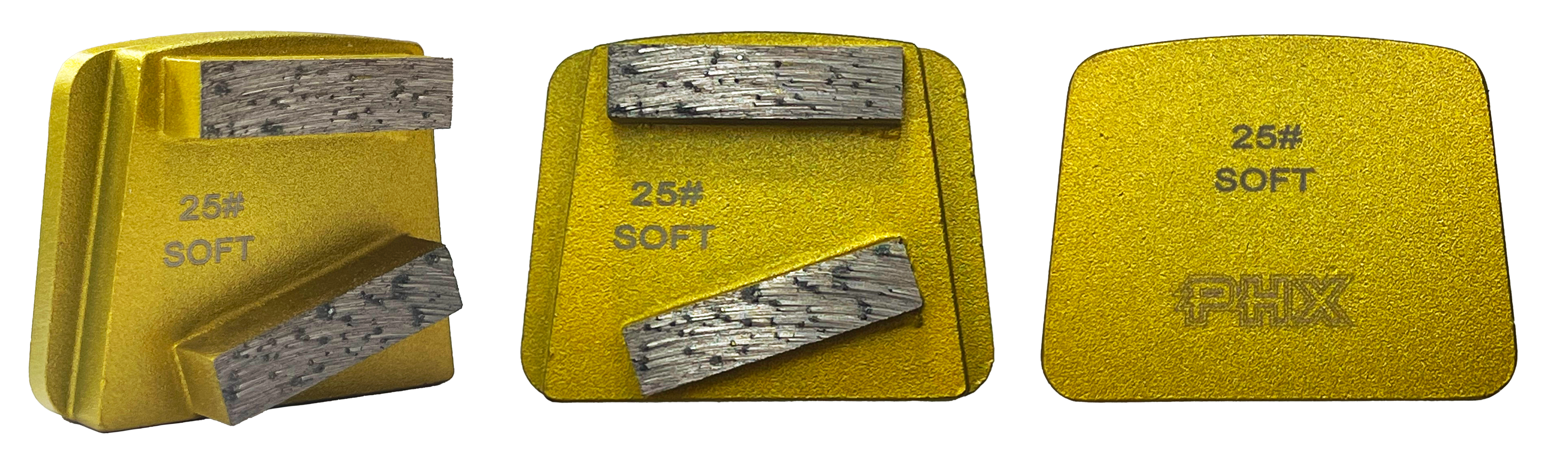 B25S2RT: 9 x Soft 25 Grit 2 Seg. Premium
