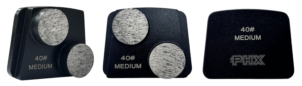 B12-40M2RT: 4X 40 Grit medium pour PHX12