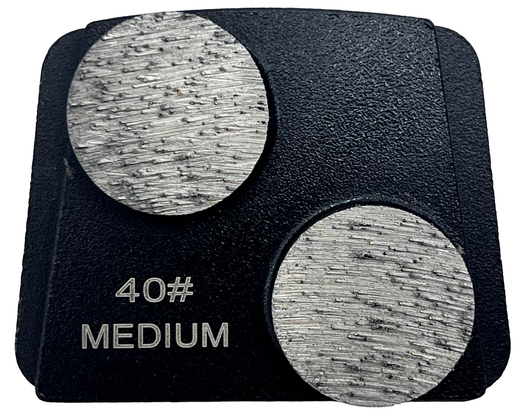 BHTG-40M2: 12 x Medium HTG 40 grit 2 segments