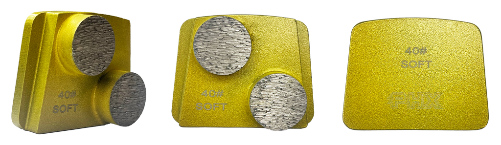 BHTG-40S2: 12 x Soft HTG 40 grit 2 segments