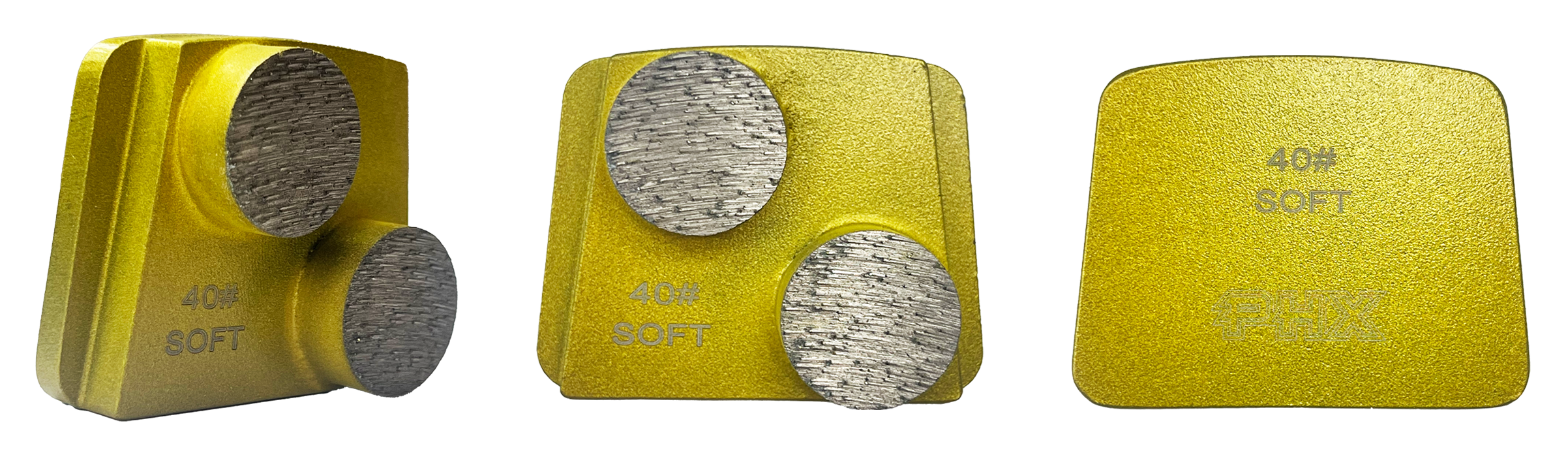 BHTG-40S2: 12 x Soft HTG 40 grit 2 segments