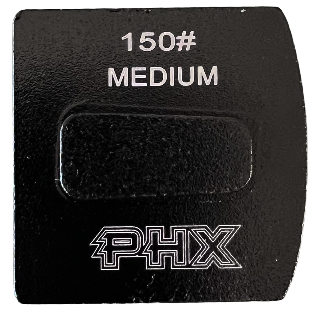 BHUSQ-150M2: 9 x Medium 150 grit 2 segments