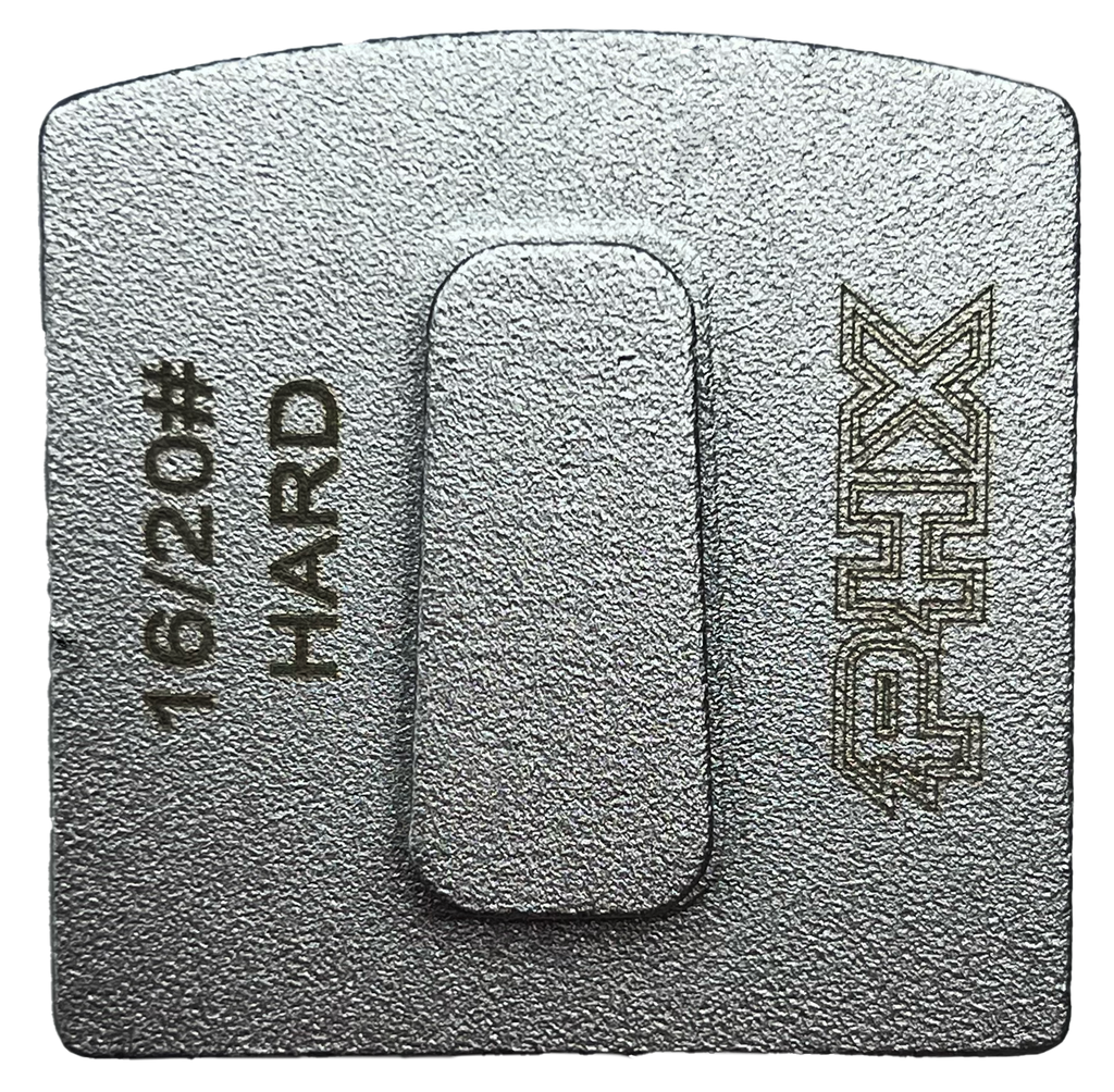 BHUSQ-16H2: 9 x Hard  16 grit 2 segments