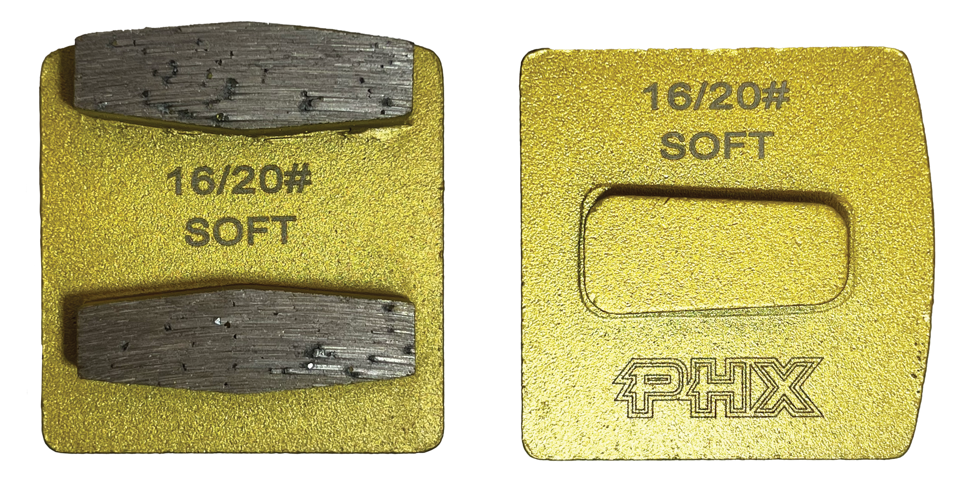BHUSQ-16S2: 9 x Soft, 16 grit 2 segments