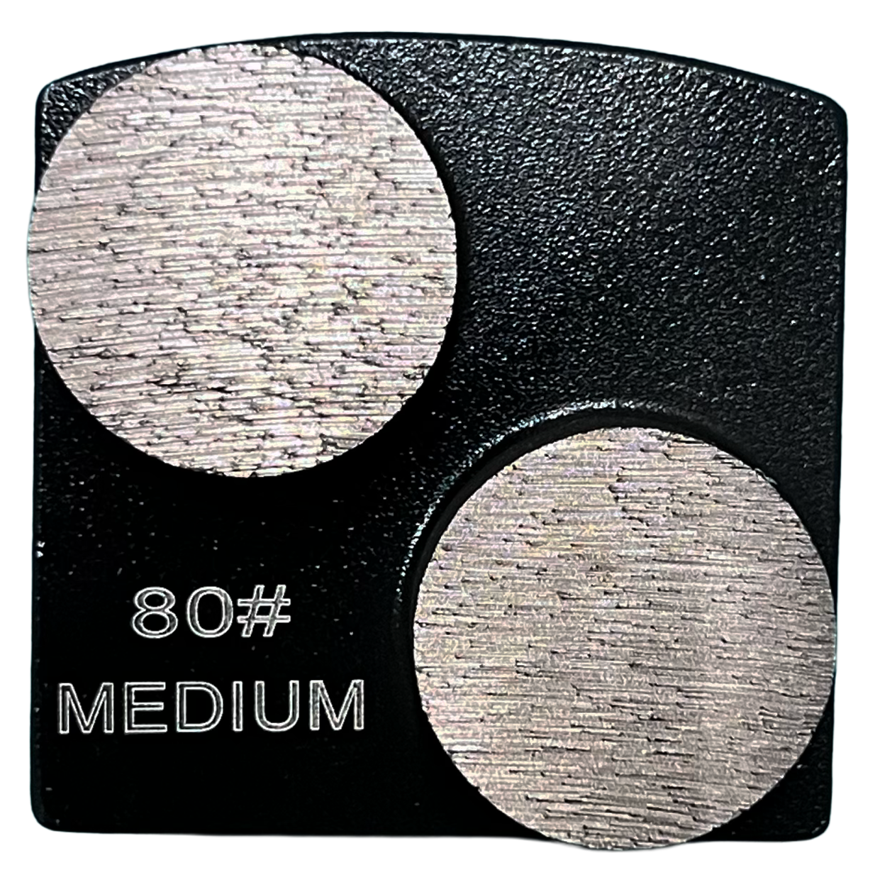 BHUSQ-80M2: 9 x Medium style husqvarna 80 grit 2 segments