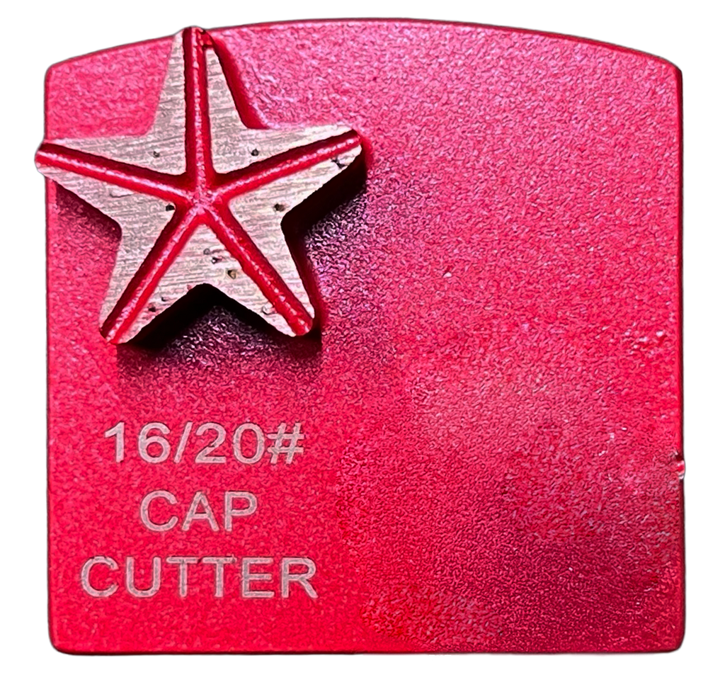 BHUSQ-STAR1: 9 X  16 grit Cap Cutter 1 segment