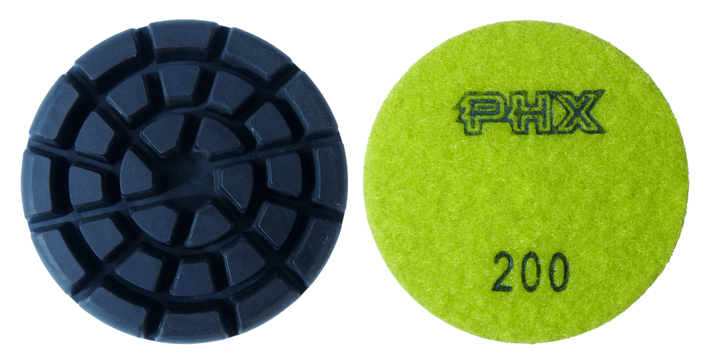 9 x 200 Grit Econo Polishing Pad-BPM3-200
