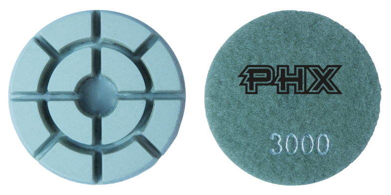9 x 3000 grit Econo Polishing Pad-BPM3-3000