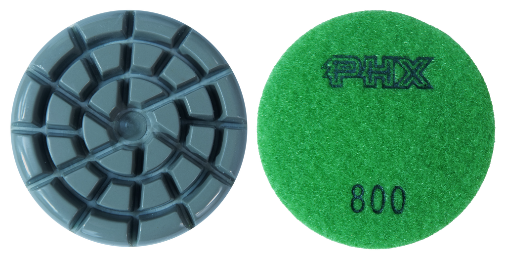 9 x 800 grit Econo Polishing Pad-BPM3-800