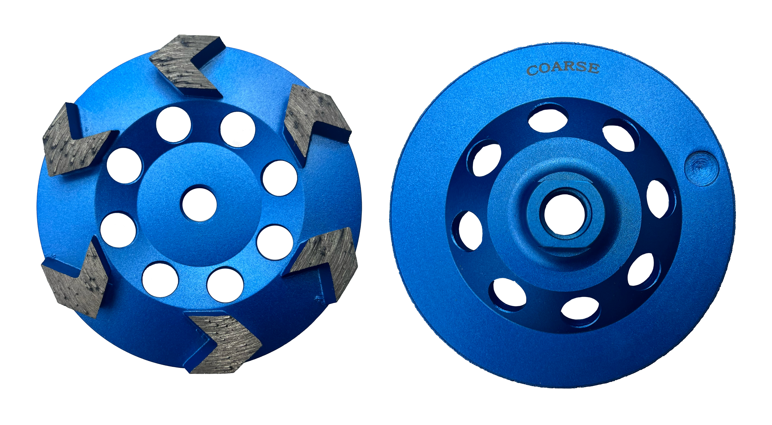 CW503: 5" Arrow Cup Wheel,20#, Threaded
