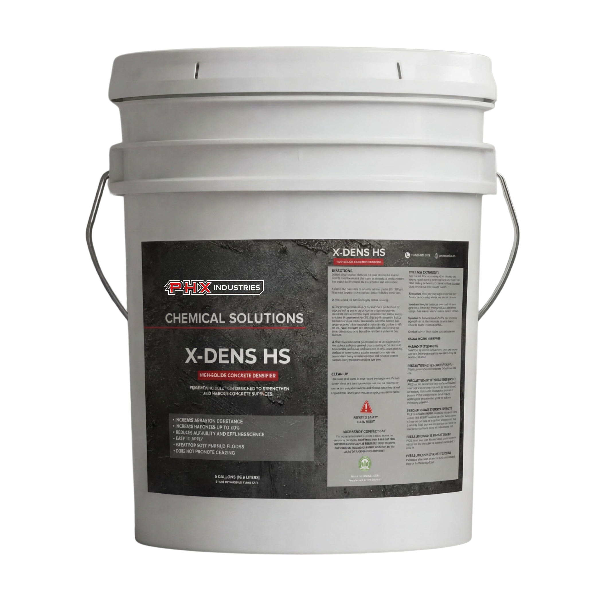 X-DENS HS – High-Solids Concrete Densifier (5 Gallon)