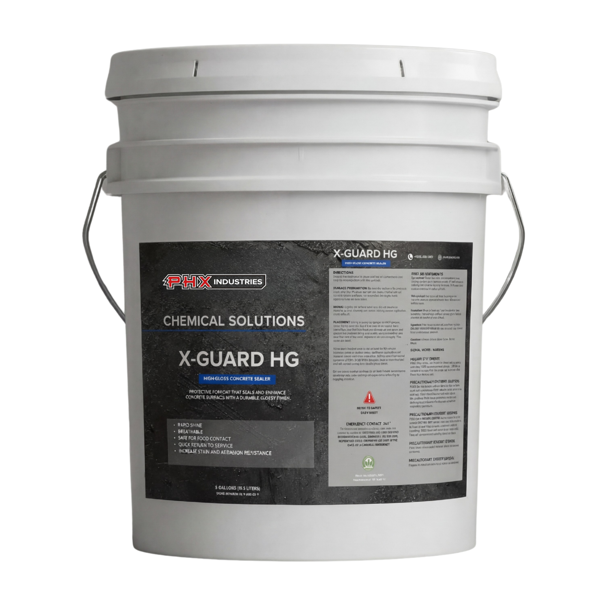 X-GUARD HG – High Gloss Concrete Sealer (5 Gallon)