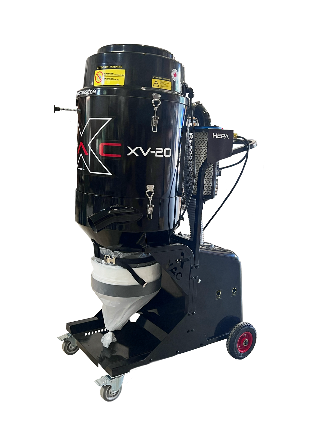 XV-20: Remote HEPA Vacuum