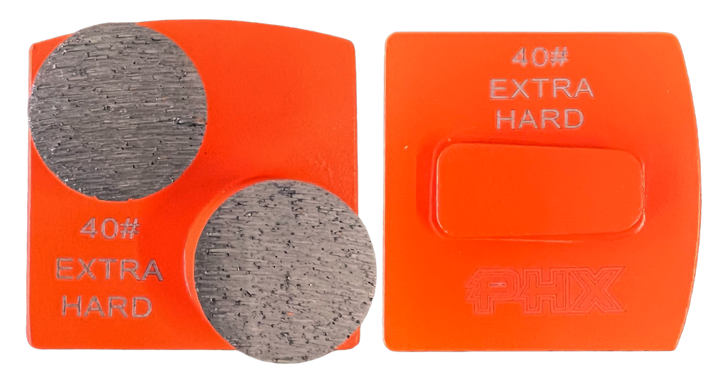 BHUSQ-40XH2: 9 x Extra-Hard, 40 grit 2 segments