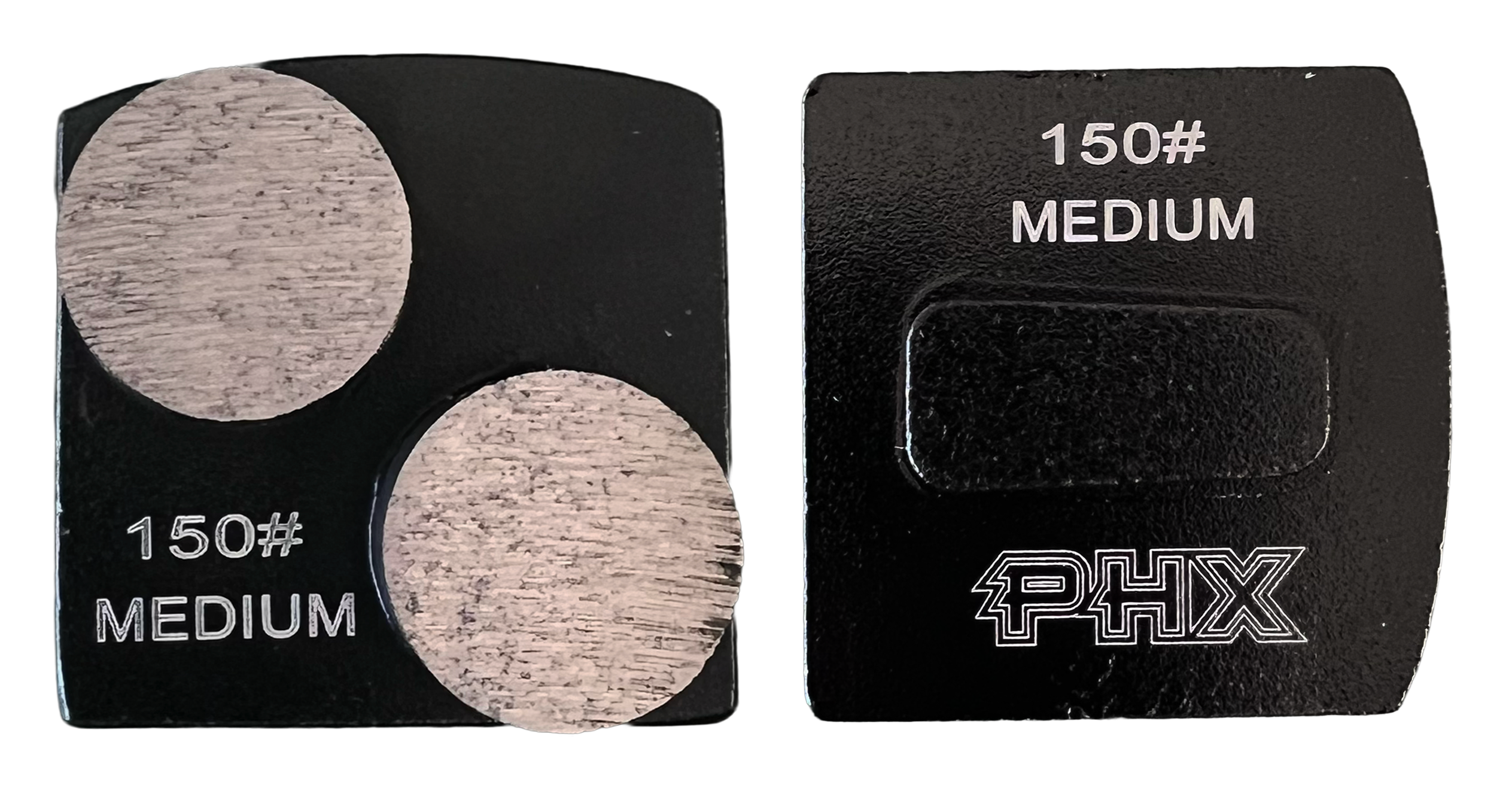 BHUSQ-150M2: 9 x Medium 150 grit 2 segments